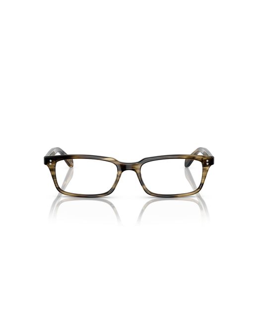 Oliver Peoples Black Ov5102 Denison 1719 Optical Frames Acetate Transparent Squared Normal for men