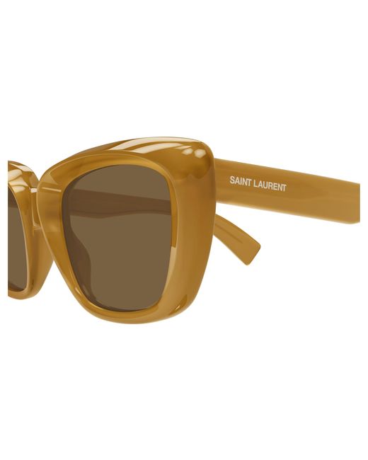 Saint Laurent Black Sl 857 004 Sunglasses Acetate Cat Eye