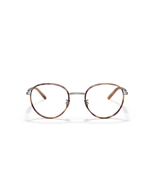 Giorgio Armani Black Ar5111J 3332 Optical Frames Metal Squared for men
