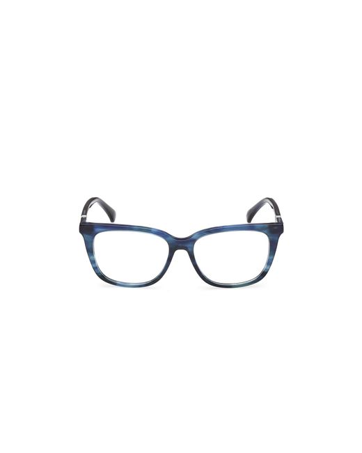 Max Mara Black Mm5239 092 Optical Frames Acetate Round Normal