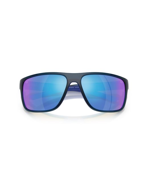 FERRARI SCUDERIA Black Fz6015U 527/25 Sunglasses Injected Pillow Mirrored for men