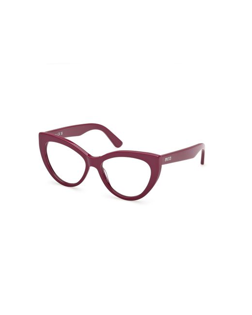 Emilio Pucci Black Ep5266 081 Optical Frames Acetate Cat Eye Normal