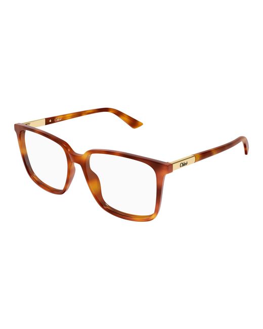 Chloé Black Ch0369O 002 Optical Frames Acetate Transparent Squared