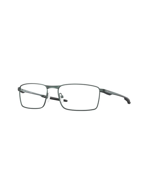 Oakley Black Ox3227 Fuller 322710 Optical Frames Metal Transparent Squared Normal for men