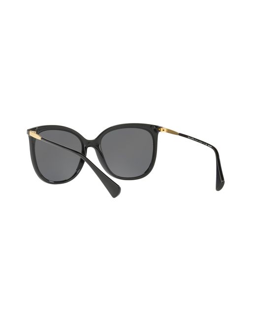 Ralph Lauren Black Ra5248 500181 Sunglasses Injected Butterfly Polarized
