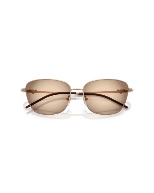Emporio Armani Black Ea2170 301113 Sunglasses Metal Geometric Normal Shaded