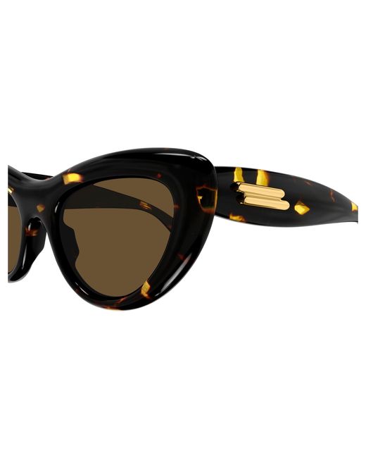 Bottega Veneta Black Bv1282S 002 Sunglasses Acetate Cat Eye
