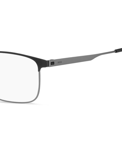 Boss Black Boss 1644 Ti7 Optical Frames Steel Squared for men