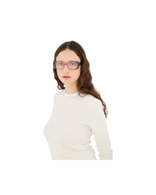 Retrosuperfuture Black I4V Numero 148 Side Fade Optical Frames Acetate Squared