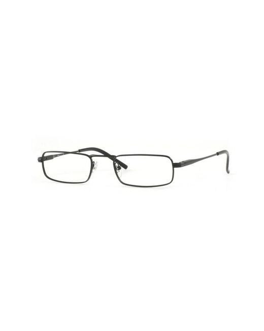 Sferoflex Black Sf2201 136 Optical Frames Metal Squared for men