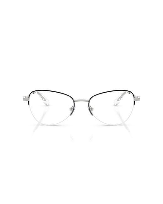 Swarovski Black Sk1032 4045 Optical Frames Metal Round Normal