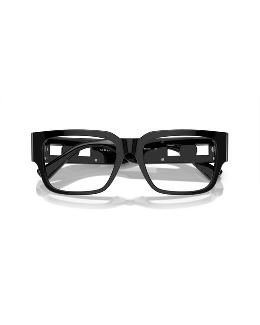 Versace Black Ve3350 5360 Optical Frames Acetate Squared Normal for men