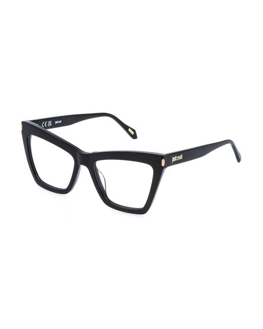 Just Cavalli Black Vjc138 700 Optical Frames Acetate Squared
