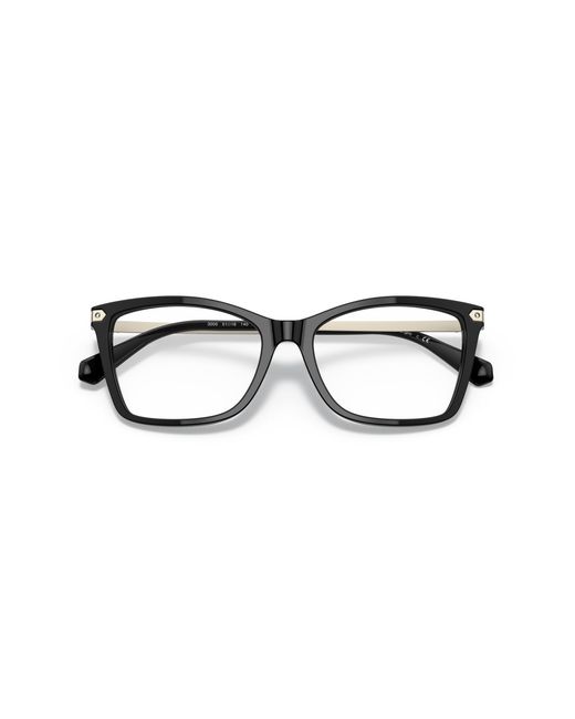 Michael Kors Black Mk4087B Caracas Bright 3005 Optical Frames Acetate Transparent Squared Normal