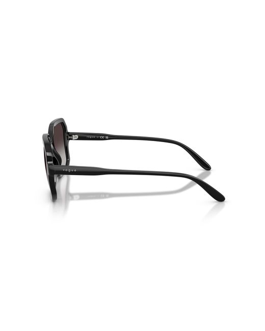 Vogue Eyewear Black Vo5696S W44/8G Sunglasses Nylon Squared Normal Nuanced