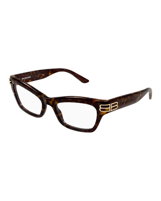 Balenciaga Black Bb0435O 002 Optical Frames Acetate Transparent Cat Eye