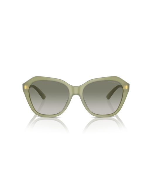 Emporio Armani Black Ea4221 61168E Sunglasses Acetate Geometric Normal Shaded