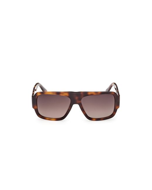 Gcds Black Gd0069 52F Sunglasses Acetate Squared Normal