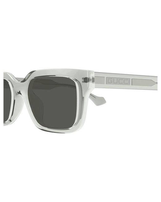 Gucci Black Gg1732Sk 004 Sunglasses Injected Squared for men