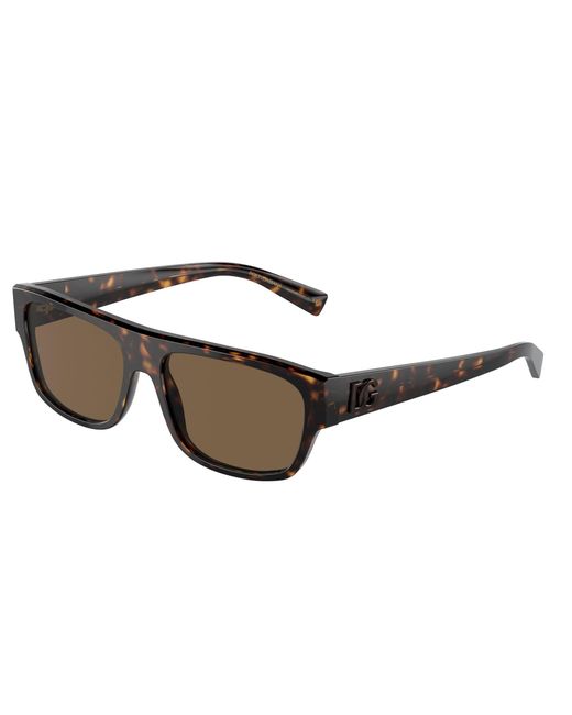 Dolce & Gabbana Black Dg4455 502/73 Sunglasses Acetate Squared Normal for men