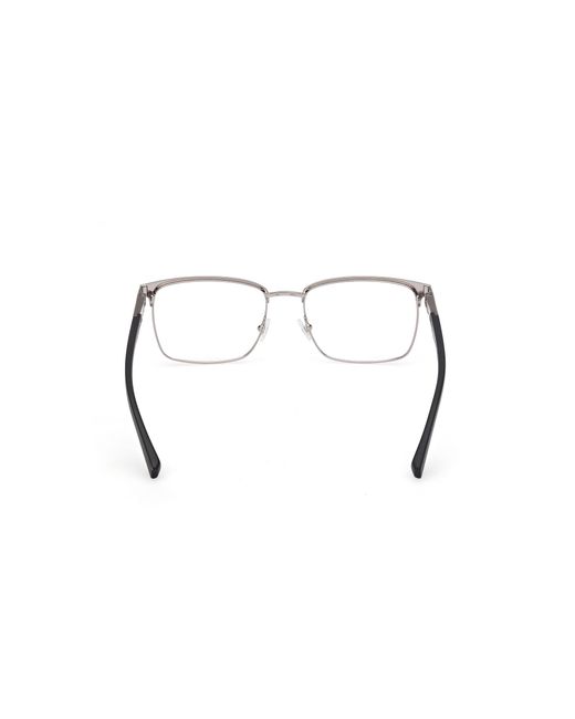 Timberland Black Tb1802 005 Optical Frames Metal Squared Normal for men