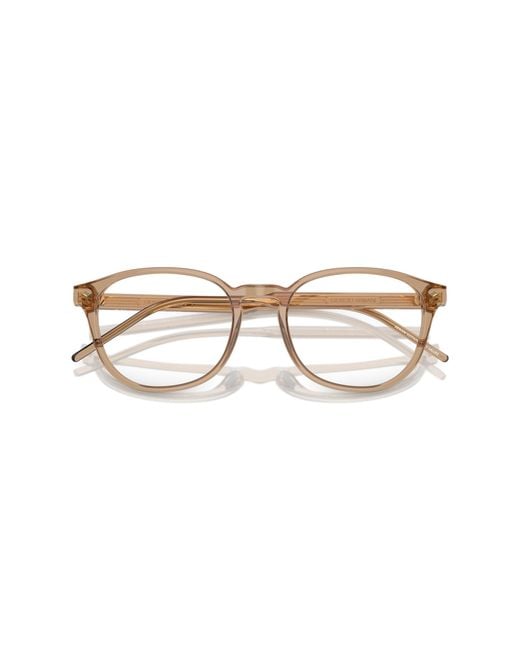 Giorgio Armani Black Ar7259 6072 Optical Frames Acetate Transparent Pantos Normal for men
