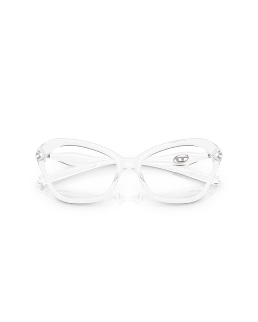 DIESEL Black Dl6003U 2005 Optical Frames Injected Cat Eye Normal