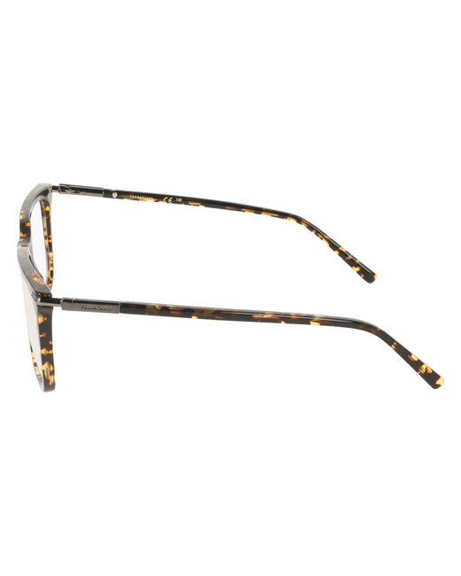 Ferragamo Black Sf3037 242 Optical Frames Acetate Squared Normal for men