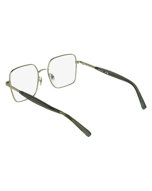 Longchamp Black Lo2181 046 Optical Frames Metal Squared Normal