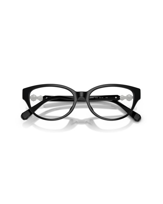 Swarovski Black Sk2058D 1038 Optical Frames Acetate Pantos Normal