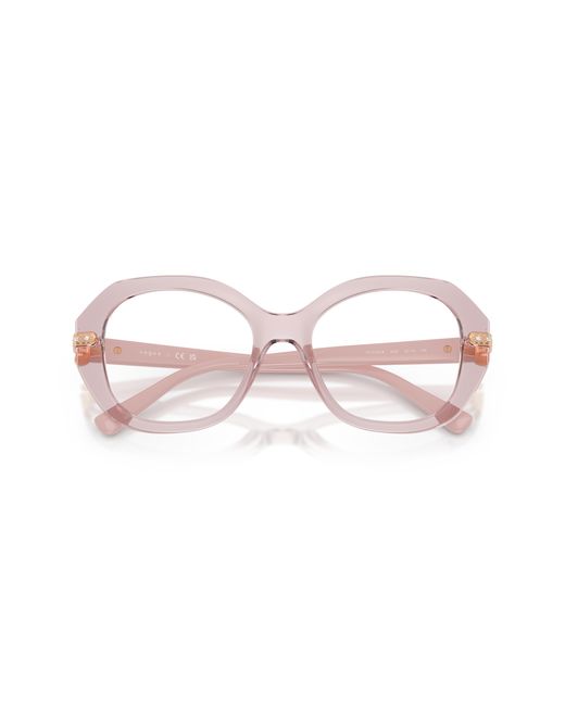 Vogue Eyewear Black Vo5705B 2942 Optical Frames Nylon Transparent Geometric Normal