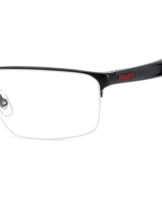 Carrera DUCATI Black Carduc 025 Oit Optical Frames Metal Geometric for men