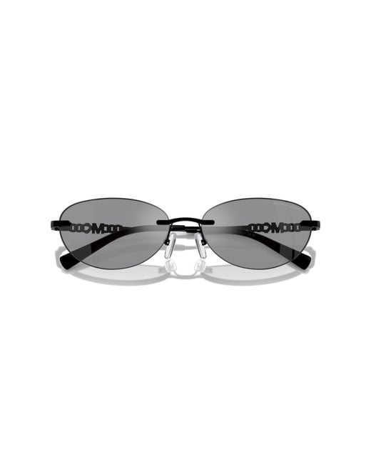 Michael Kors Black Mk1151 Manchester 1005/1 Sunglasses Metal Round Normal Mirror