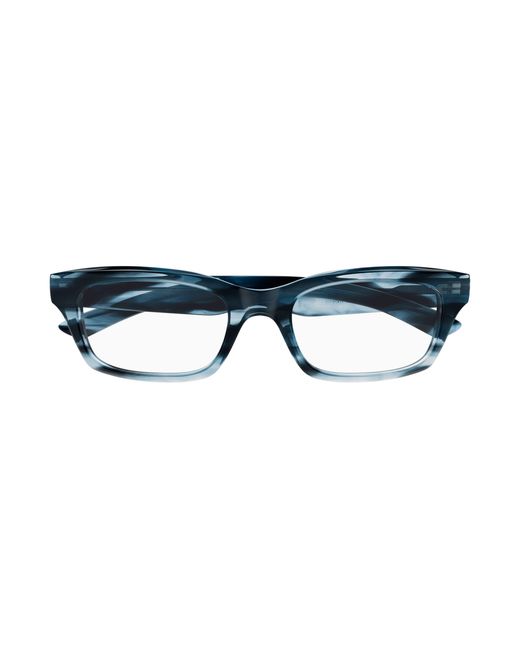 Balenciaga Black Bb0427O 004 Optical Frames Acetate Transparent Squared for men