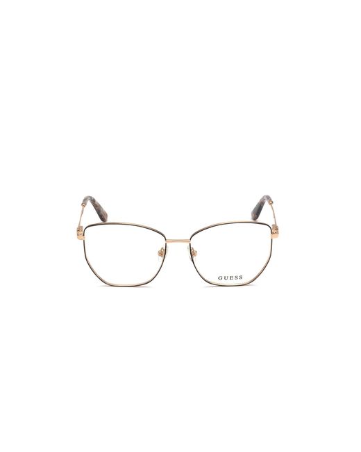 Guess Black Gu2825 005 Optical Frames Metal Squared Normal