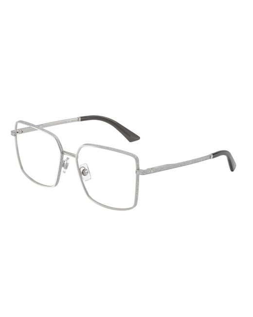Jimmy Choo Black Jc2017J 3002 Optical Frames Metal Squared Normal