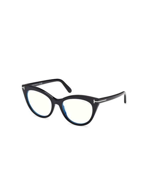 Tom Ford Black Ft6091-B 001 Optical Frames Acetate Cat Eye Normal