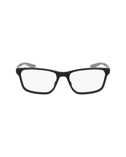 Nike Black 7405 001 Optical Frames Bio-Inject Squared Normal for men