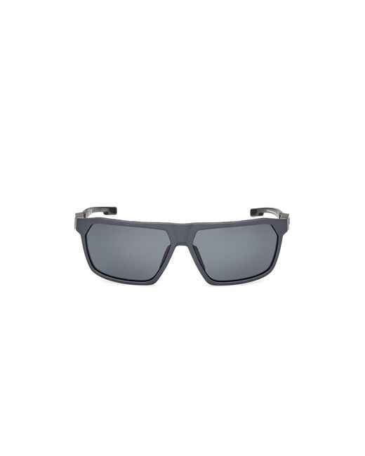 Adidas Originals Black Sp0096 02D Sunglasses Injected Smoke Squared Polarized for men