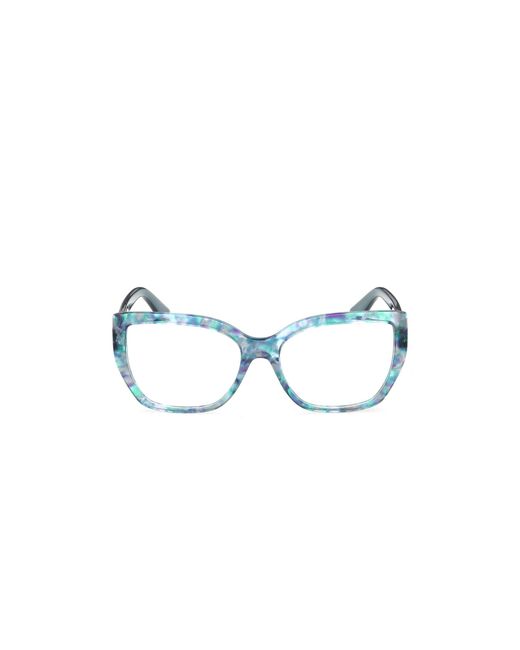 Guess Black Gm50055 89 Optical Frames Acetate Squared Normal