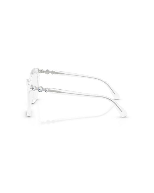 Swarovski Black Sk2053 1027 Optical Frames Acetate Cat Eye Normal