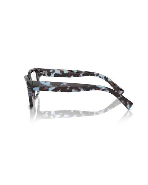 Dolce & Gabbana Black Dg3383 3392 Optical Frames Acetate Transparent Squared Normal for men