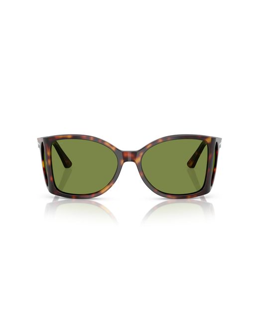 Persol Green Po0005 24/4E Sunglasses Acetate Squared Normal for men