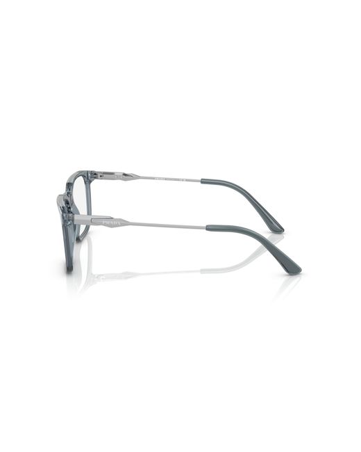 Prada Black Pr 05Zv 19F1O1 Optical Frames Acetate Squared Normal for men