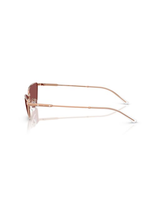 Emporio Armani Black Ea2174B 301175 Sunglasses Metal Cat Eye Normal