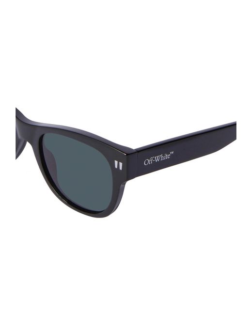 Off-White c/o Virgil Abloh Blue Oeri107 Moab 1007 Sunglasses Acetate Round Normal