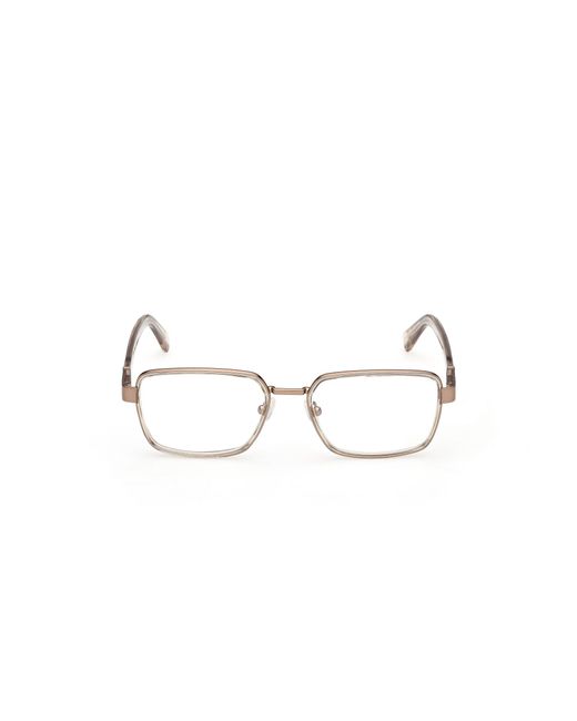Guess Black Gu50371 045 Optical Frames Metal Squared Normal for men