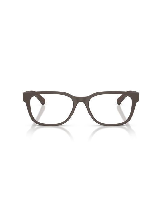 Burberry Black Be2460D 4234 Optical Frames Injected Transparent Squared Normal for men