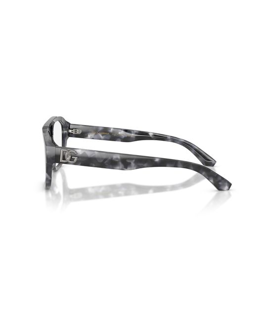 Dolce & Gabbana Black Dg3415 3445 Optical Frames Acetate Pilot Normal for men