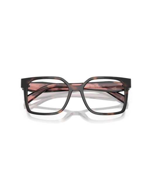 Prada Black Pr B03V 23A1O1 Optical Frames Acetate Squared Normal